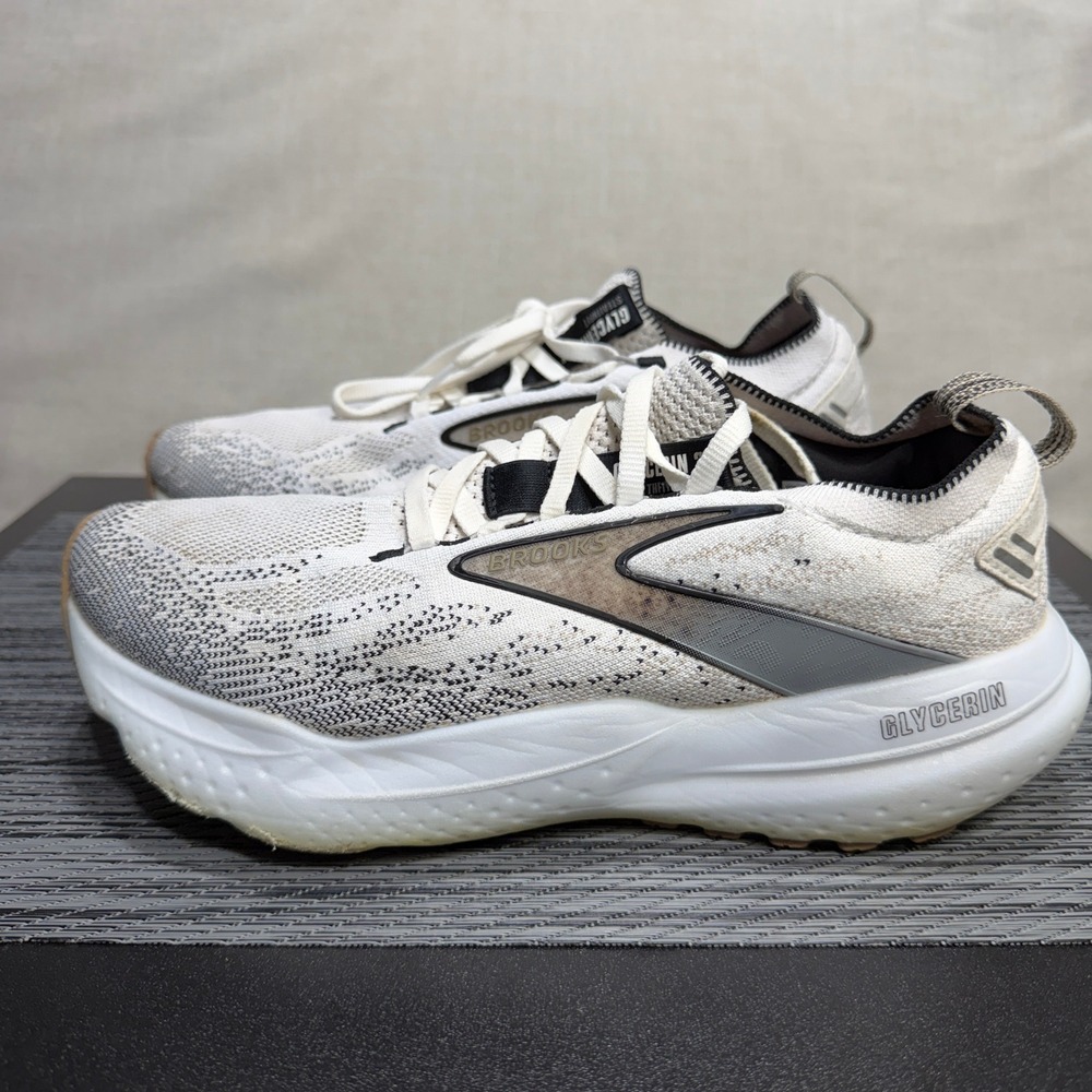 Brooks Glycerin 21 StealthFit Shoes - Women 8 - White Running Shoes